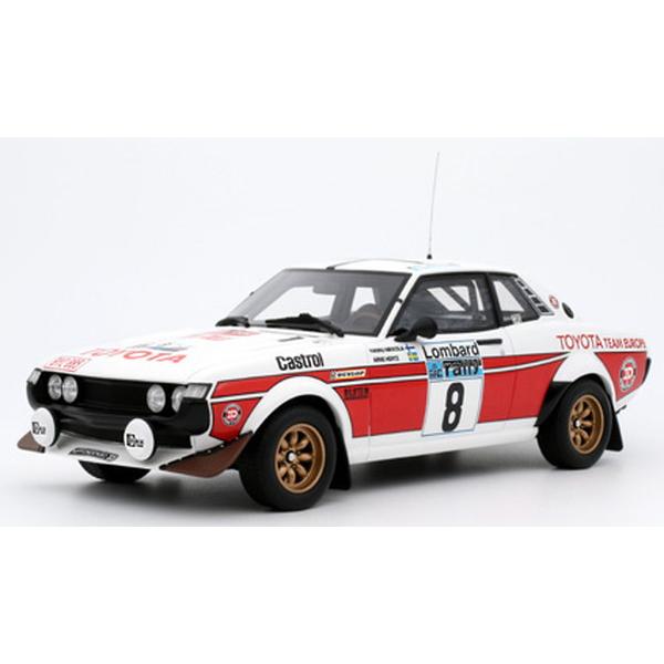 otto京商トヨタ セリカ ラリーカー ミニカー 1/18 OttO mobile 1/18 トヨタ セリカ RA21 RAC ラリー 1977 #8 完成品