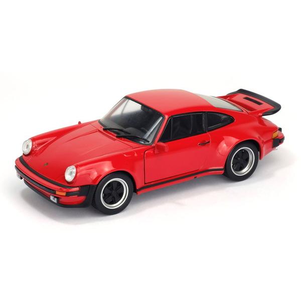 WELLY 1/24 ポルシェ 911 ターボ 1974 レッド 完成品ダイキャスト