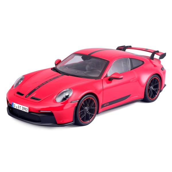 Maisto 1/18 ポルシェ 911 GT3 2022 レッド 完成品ミニカー MS36458R