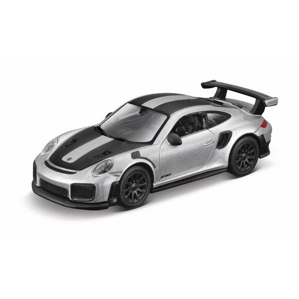 MAISTO 1/64 SPEED ICONS ポルシェ 911 GT2 RS メタリック グレイ 完成