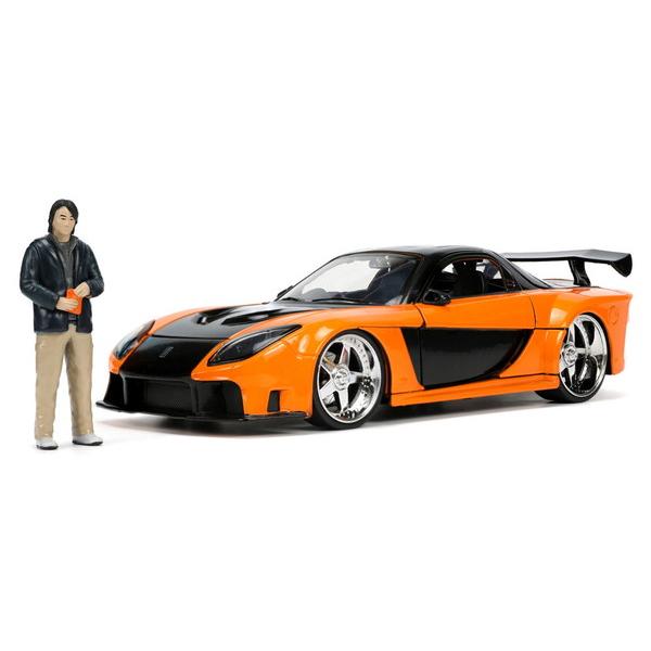 JADA TOYS 1/24 ワイルド・スピード マツダ RX-7 オレンジ ハン・ルー