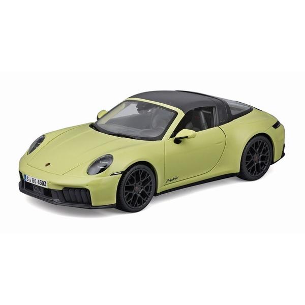 Maisto 1/18 ポルシェ 911 タルガ 4 GTS(992.2) イエロー 完成品ダイ