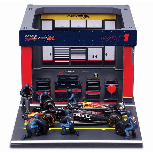 2026年1月発売予定】 Bburago 1/43 PIT PASS セット オラクル