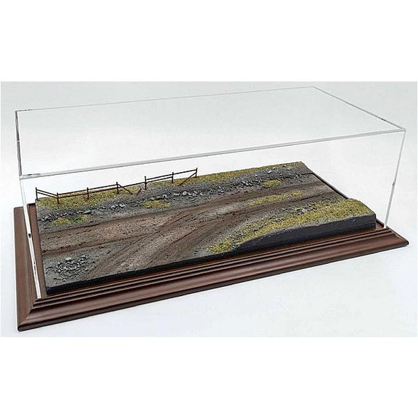 8月発売予定】 ATLANTIC CASE ケース付ジオラマ Farm Road (農道) 1/18