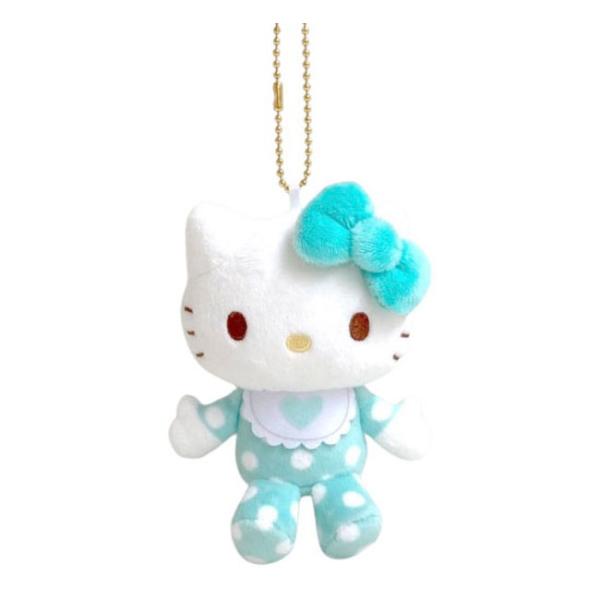 ボア ぬいぐるみ お花 ミントグリーン 【美品】ハローキティ