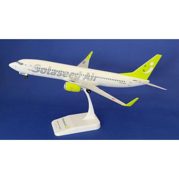 クロスウイング 1/130 ソラシドエア 737-800 機体番号 JA807X 組立品 スナップインモデル SNJ1307 送料無料