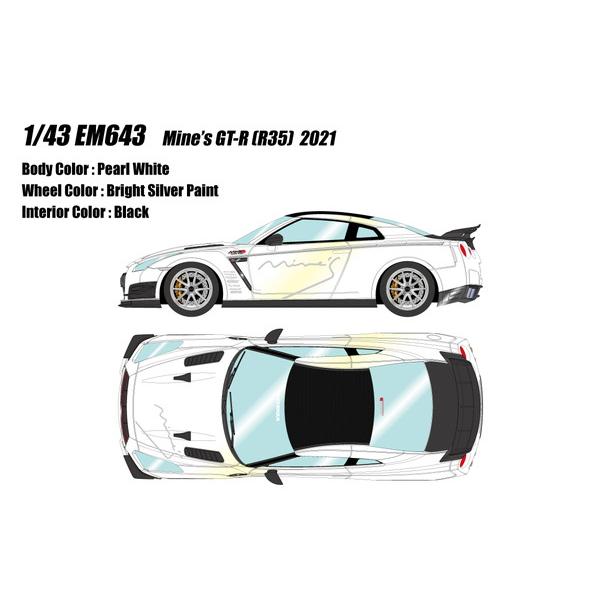 ○カタログ】 EIDOLON 1/43 マインズ GT-R (R35) 2021 完成品ミニカー