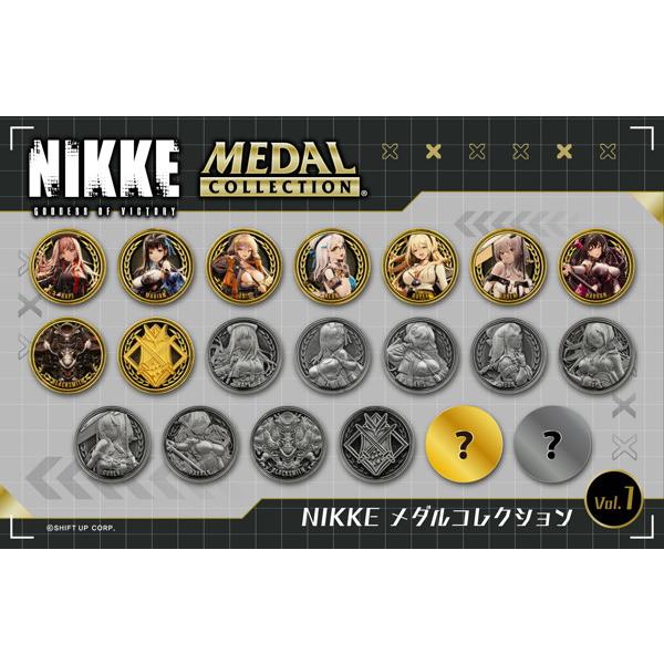 1月下旬発売予定 勝利の女神：NIKKE メダルコレクション Vol.1
