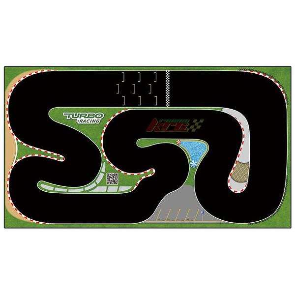 HiTEC 1/76 Turbo Racing RCトラック デラックス 90×160cm 760102■メーカー：ハイテック マルチプレックス ジャパン(Hitec Multiplex Japan)