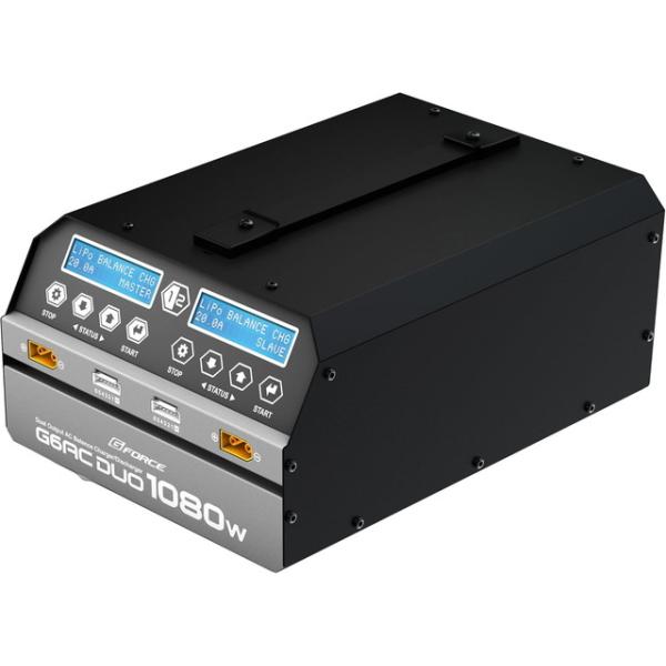 ジーフォース G6AC DUO 1080W 6セルLiPo専用 最大20A (540W)×2ポート大出力 AC充電器 G0240 [日本正規品] dwos6rj ジーフォース G6AC DUO 1080W 6セルLiPo専用 最大20A (540W)×2ポート大