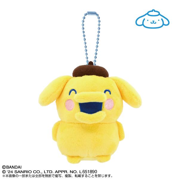 ポムポムプリンくちぱっちぬいぐるみマスコット 12月再入荷予定 ぷりぬいマスコット ポムポムプリン×くちぱっち