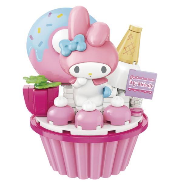 マイメロディのいちごカップケーキ Sweetsブロック サンリオ