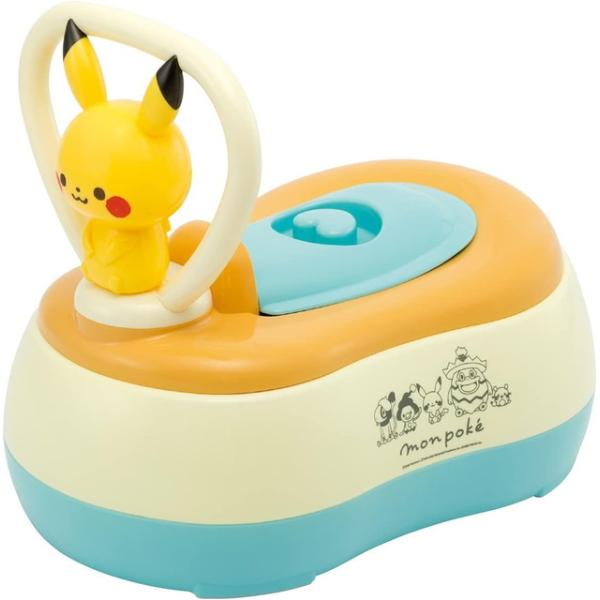 他サイト： モンポケ　ピカチュウのおまる  ベビー知育 トレーニングトイ　送料無料の商品画像