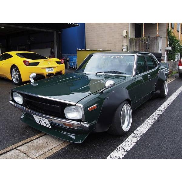 プラモデル 1/24 リバティーウォーク No.08 LBワークス ケンメリ4Dr