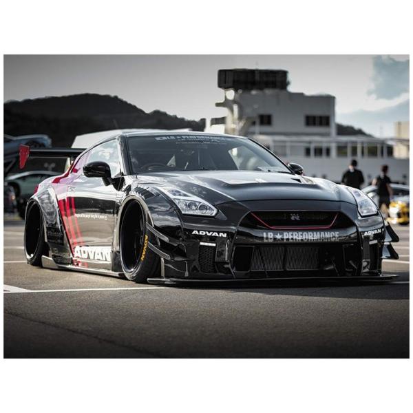 青島文化教材社 1/24 リバティーウォーク No.13 LBワークス R35 GT-R 買い公式 Ver2 type2 GTR R35 LBワークス プラモデル完成品 1/24 模型/プラモデル