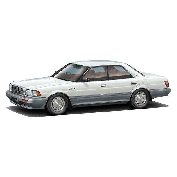 アオシマ 1/24 ザ・モデルカー No.087 トヨタ UZS131 クラウン 