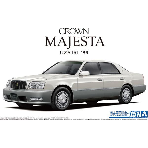 アオシマ 1/24 ザ・モデルカー No.151 トヨタ UZS151 クラウン