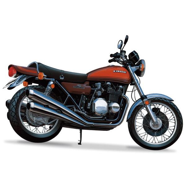 アオシマ 1/12 ザ・バイク No.004 カワサキ Z2 750RS '73 プラモデル