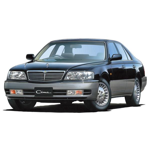 アオシマ 1/24 ザ・モデルカー No.137 ニッサン Y33 シーマ 