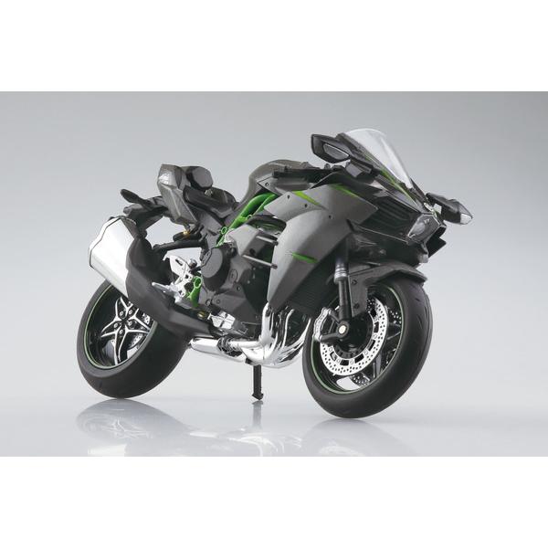 スカイネット 1/12 完成品バイク KAWASAKI Ninja H2 CARBON '19 送料