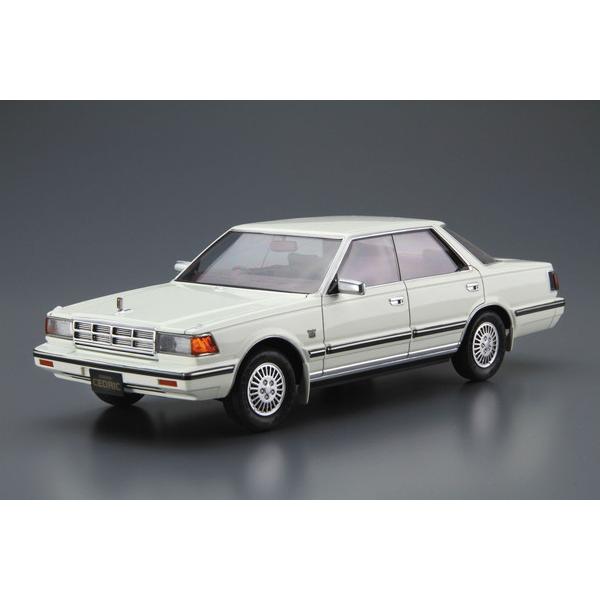 アオシマ 1/24 ザ・モデルカー No.058 ニッサン Y30 セドリック