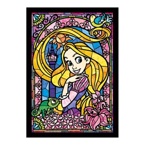 ラプンツェル　パズル　ステンドアート ジグソーパズル ぎゅっと266ピース 塔の上のラプンツェル ラプンツェル