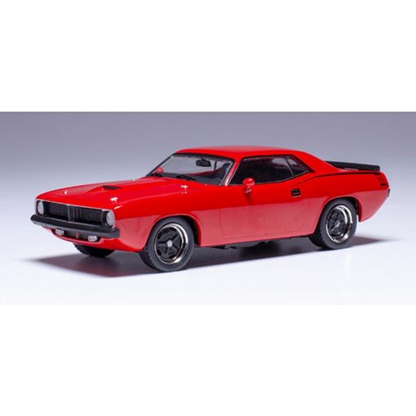 IXO MODELS 1/43 プリムス バラクーダ 1970 レッド 完成品ダイキャスト