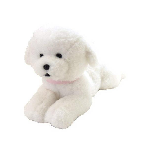 ひざわんこ ビションフリーゼ ぬいぐるみ 犬 動物 アニマル 全長40cm P