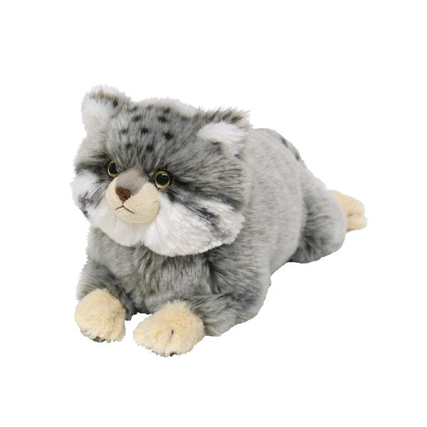 大人気のひざねこに、ワイルドキャット「マヌルネコ」が仲間入りです!マヌルネコのむっくりとした体型を再現!ふかふかとした手触りをお楽しみください。商品サイズ：約H16×W19×D41cm■メーカー：サンレモン(Sun Lemon)