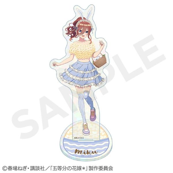 7月発売予定 「五等分の花嫁＊」ホログラムアクスタ 中野三玖 ネコポス