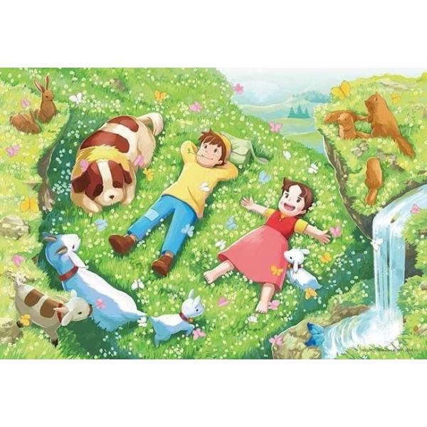ジグソーパズル 300ピース アルプスの少女ハイジ おひるね 38×26cm 300