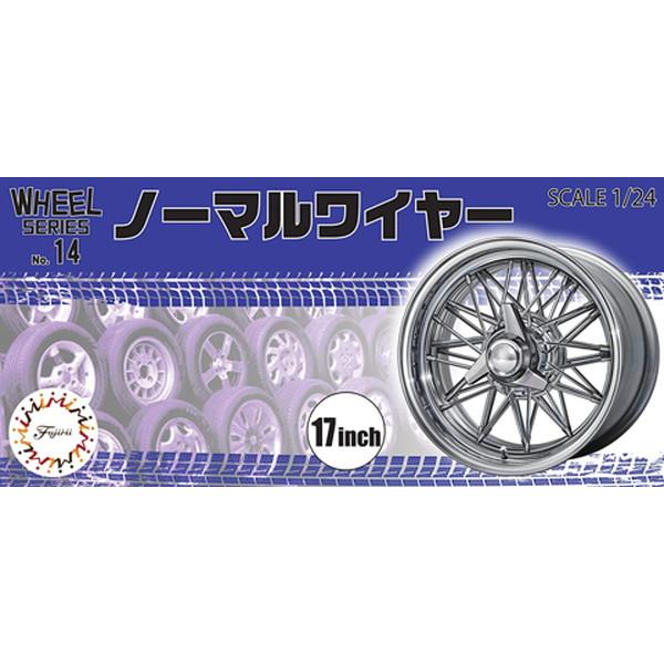 1/24プラモデル　ホイールセット　14台分 7月以降再入荷予定 フジミ模型 ホイールシリーズ No.14 1/24 ノーマル
