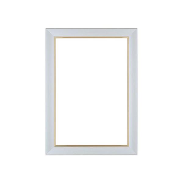 正方形 ホワイト テクスチャーアート ゴールド