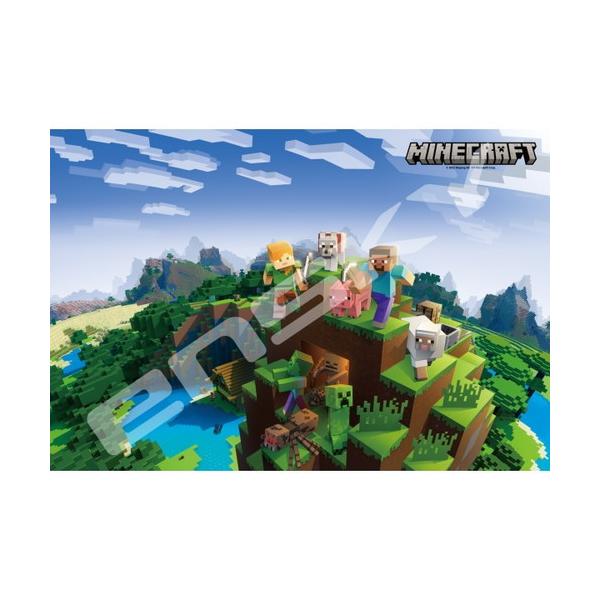 WO\[pY 300s[X Minecraft Overworld 26×38cm 300-1921@