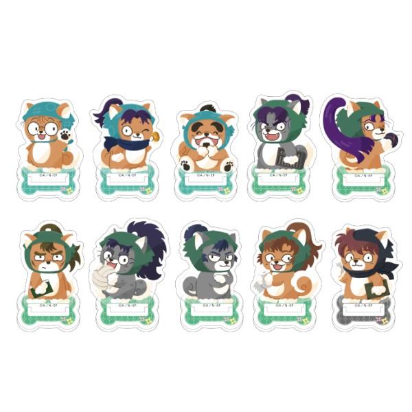 6月発売予定 忍たま乱太郎 どうぶつフォーゼ アクリルスタンド