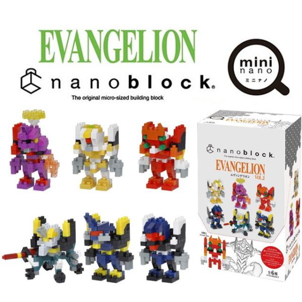 ナノブロック Nanoblock ミニナノ エヴァンゲリオン Vol 2 Nbmc 19s 6個入box フルコンプ 全種揃います 送料無料 トイスタジアム Paypayモール店 通販 Paypayモール