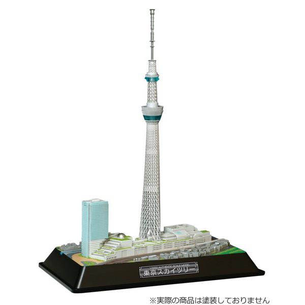 3月以降発売予定 童友社 1/3000 情景モデル 東京スカイツリー プラモデル　送料無料