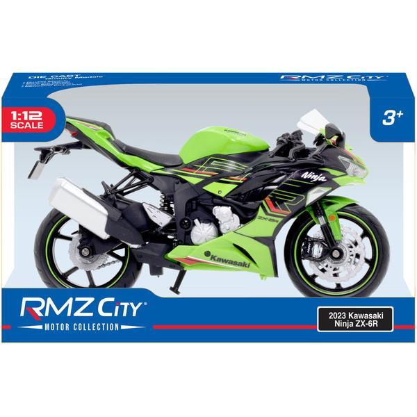 童友社 1/12 ダイキャストモーターサイクル 2023 Kawasaki Ninja ZX-6R