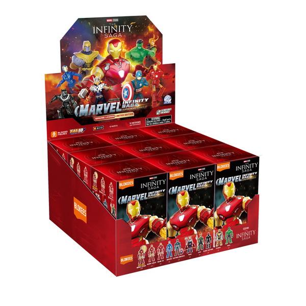童友社 MARVEL INFINITY SAGA Series01 9個入BOXセット Blokees 送料