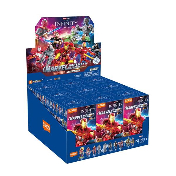 童友社 MARVEL INFINITY SAGA Series04 9個入BOXセット Blokees 送料