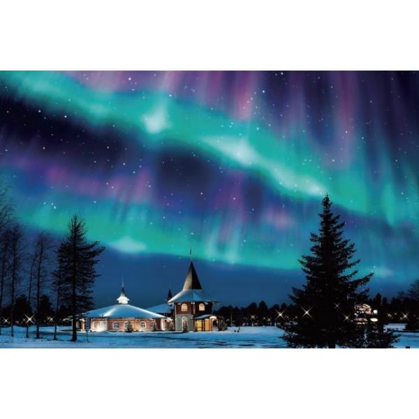 絵画原画　「オーロラの鐘が鳴る夜」 ま*ゆ様