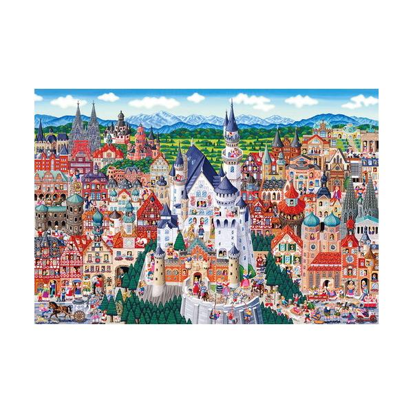 ジグソーパズル 1000マイクロピース ドイツ名所大集合！38×26cm