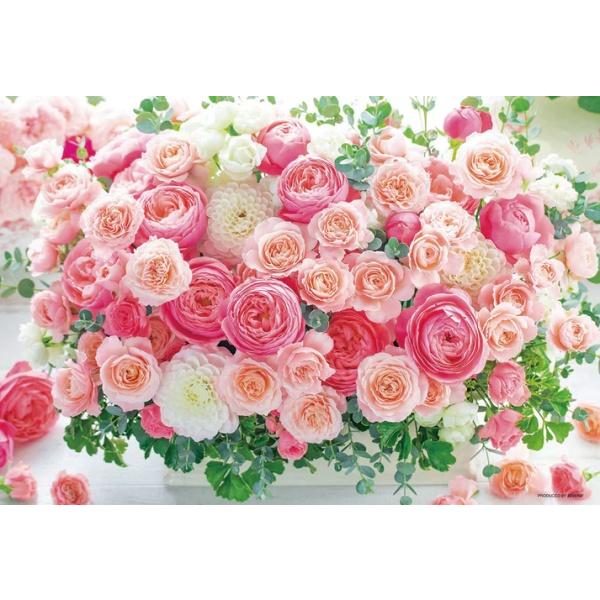 ジグソーパズル 1000マイクロピース ときめき花ひらくロージーピンク