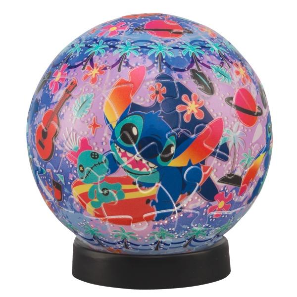 3D球体パズル ルミオーブ 61ピース トゥインクルマジック／スティッチ