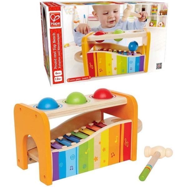 他サイト： パウンド アンド タップベンチ　対象年齢　１歳から　送料無料の商品画像