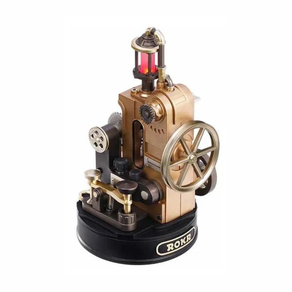 メカニカルギア Morse?Telegraph(英語版) モールス信号機 Industrial City 工業都市 DIY 組立て おしゃれ インテリア 立体パズル 3Dパズル　送料無料