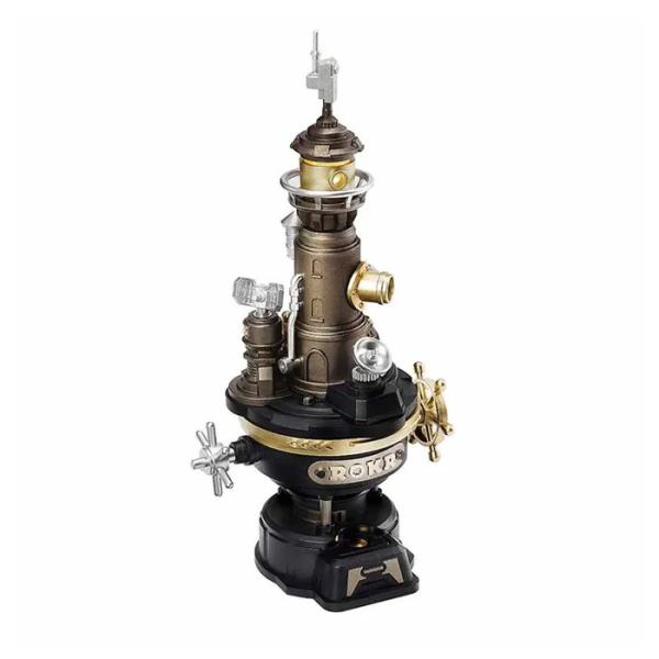 メカニカルギア Navi?Lighthouse(英語版) ナビ・ライトハウス Industrial City 工業都市 DIY 組立て おしゃれ インテリア 立体パズル 3Dパズル　送料無料