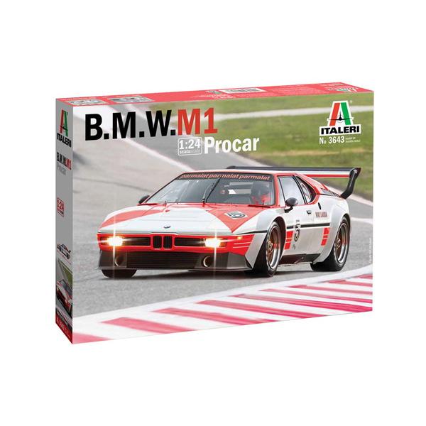 イタレリ 1/24 BMW M1 プロカー(日本語説明書付属) プラモデル IT3643