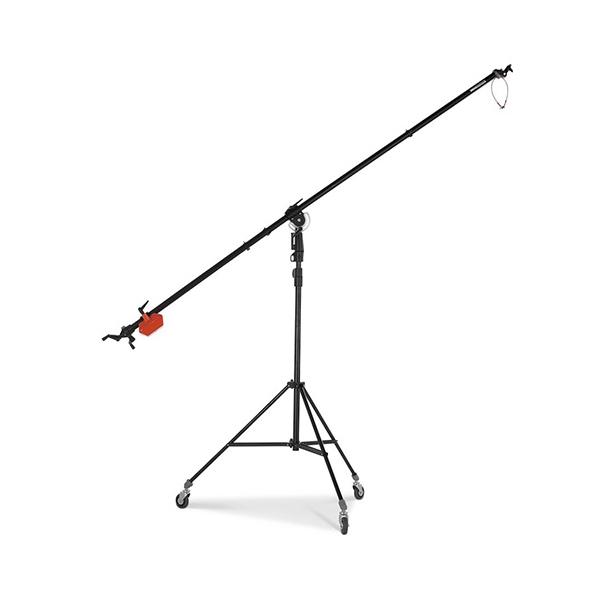 Manfrotto 025BS スーパーブーム Black スタンド付きセット