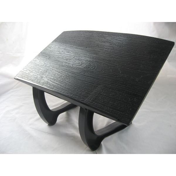 邦楽用 組み立て式座奏用見台(譜面台) 樹脂製 ケース付き 黒色